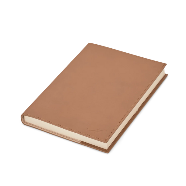 Neptune Leather Notebook, Saddle