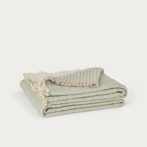 Riley Teal Throw, 220x260cm – Neptune
