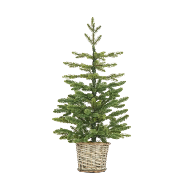 Normand Tabletop Pre-lit Christmas Tree, Medium