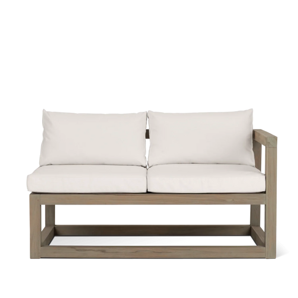 Neptune Seasonal_Garden_Outdoor sofas and relaxed chairs Right Arm Pembrey Modular Teak Garden Sofa
