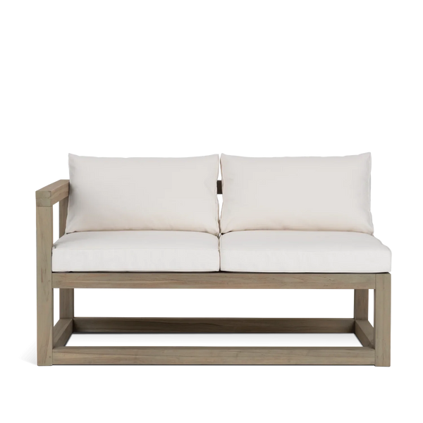 Neptune Seasonal_Garden_Outdoor sofas and relaxed chairs Left Arm Pembrey Modular Teak Garden Sofa