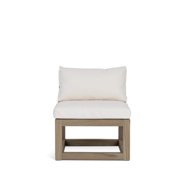 Neptune Seasonal_Garden_Outdoor sofas and relaxed chairs Mid Section Pembrey Modular Teak Garden Sofa