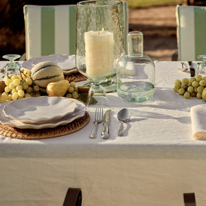 Neptune Glassware Primrose Green Glass Carafe