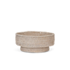 Tiverton rattan bowl on white background