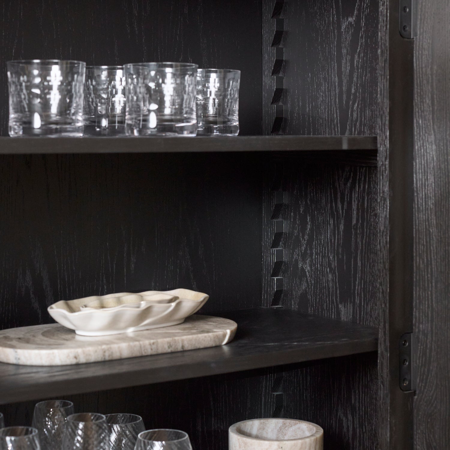 Neptune Storage Frome Cabinet, Warm Black