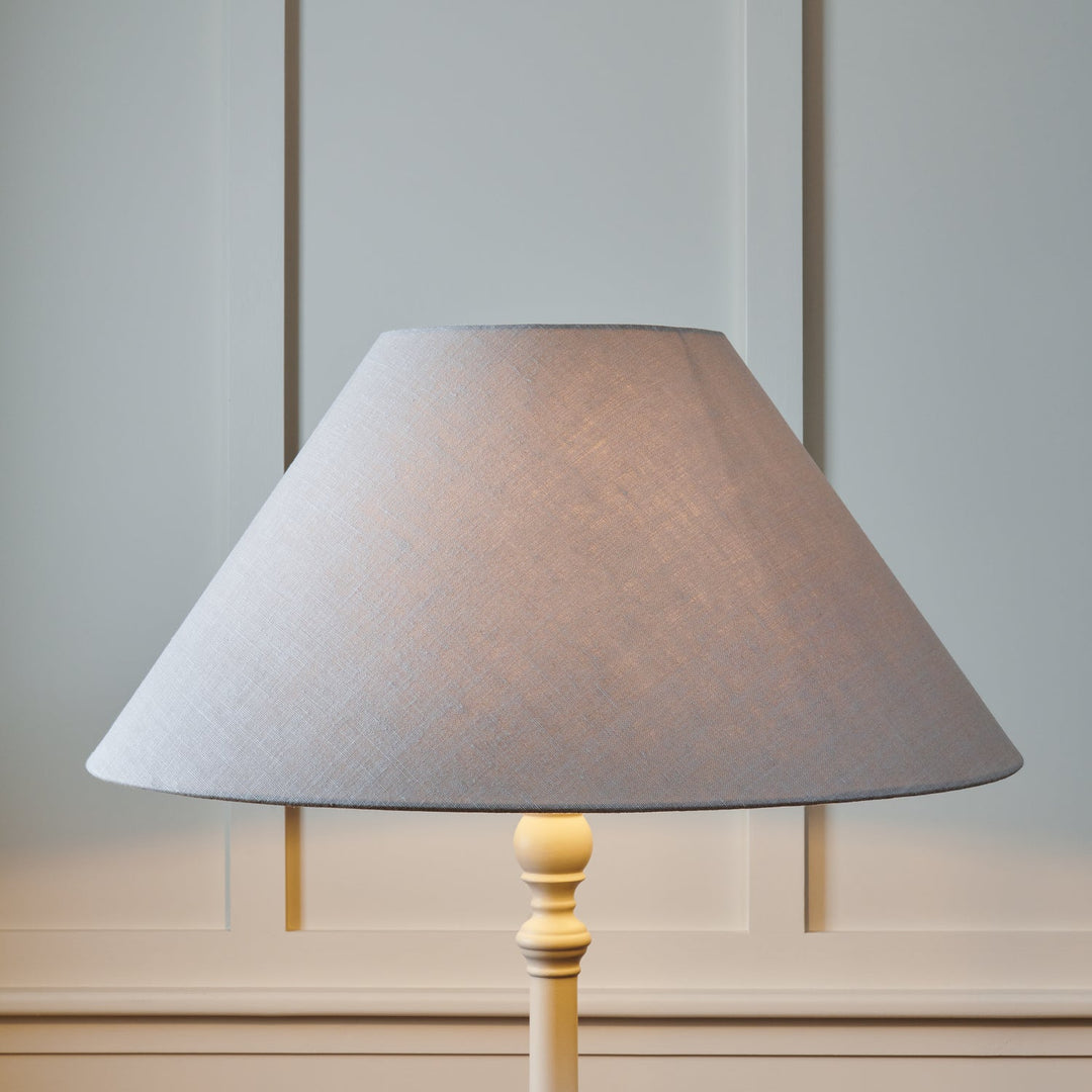 Oliver Linen Cone Lampshade, Harry Cloud – Neptune