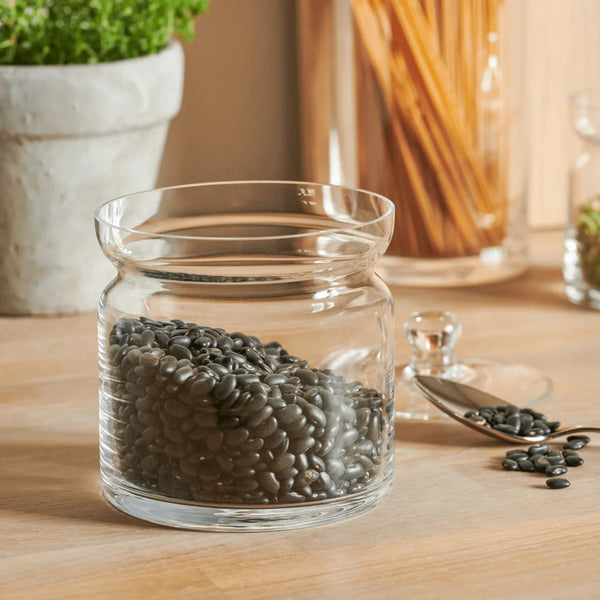 Wingfield Glass Storage Jar with Lid