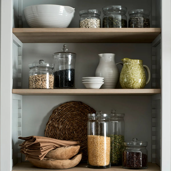 Wingfield Glass Storage Jar with Lid