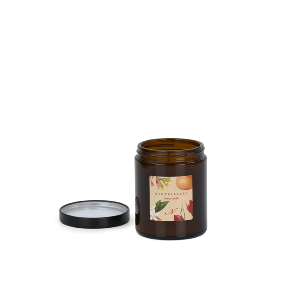 Winterberry Small Candle, Spiced Orange & Red Berry