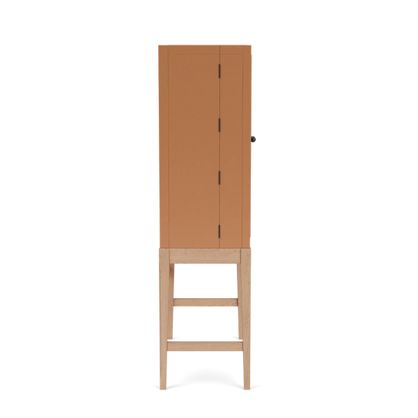 Neptune Furniture_Living & dining furniture_Living & dining storage default Renewed Ardingly Cabinet with Oak Base, Burnt Sienna