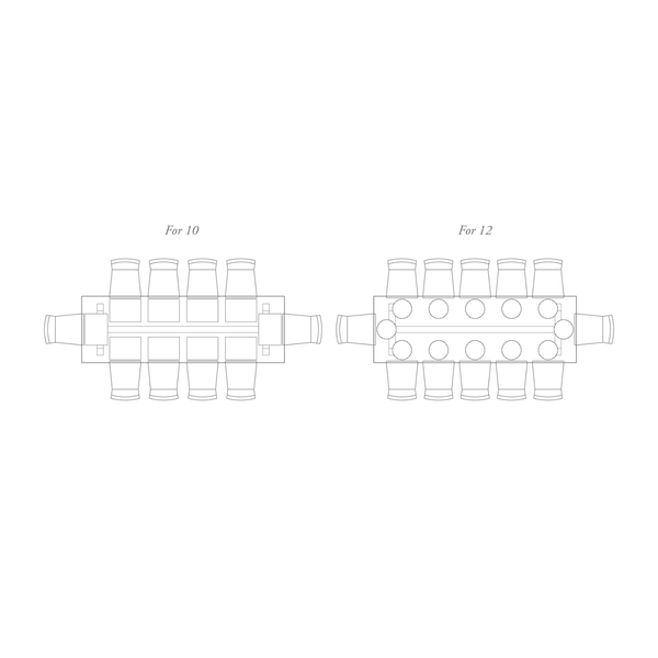 Neptune Furniture_Living & dining furniture_Dining tables default Arundel 10 Seater Oak Dining Table