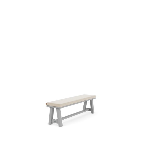 Arundel 2-3 Seater Bench Cushion, Linara Linen Natural