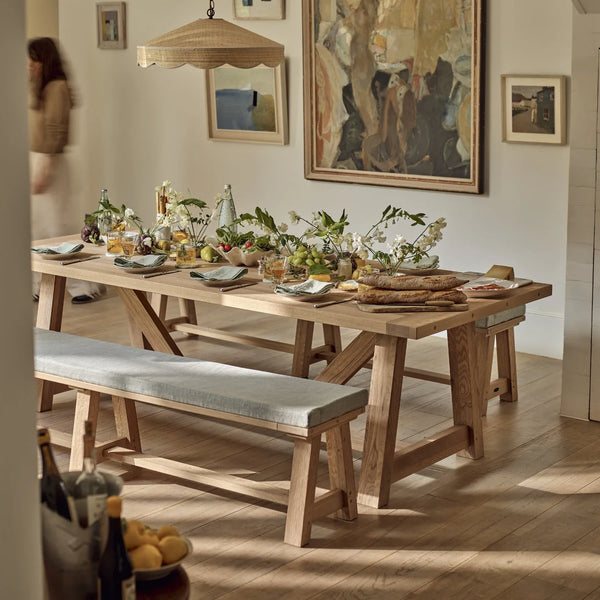 Neptune Furniture_Living & dining furniture_Dining & bar stools Arundel 4-5 Seater Bench Cushion