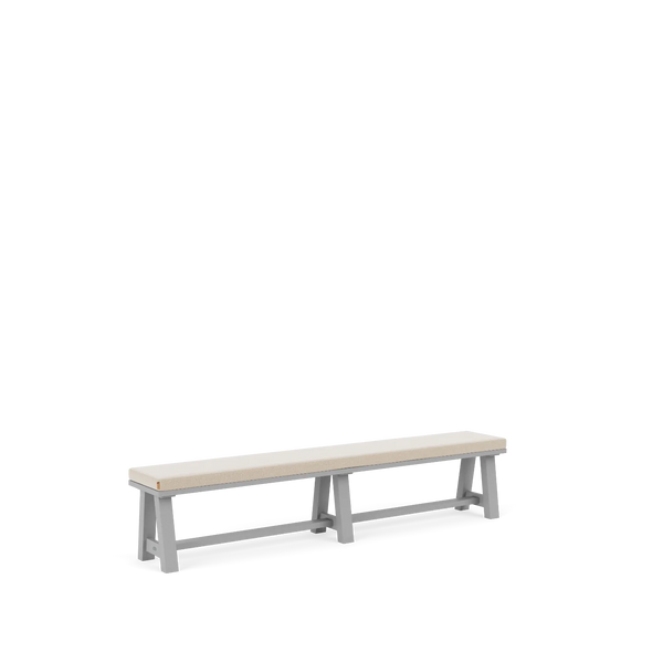 Arundel 4-5 Seater Bench Cushion, Linara Linen Natural