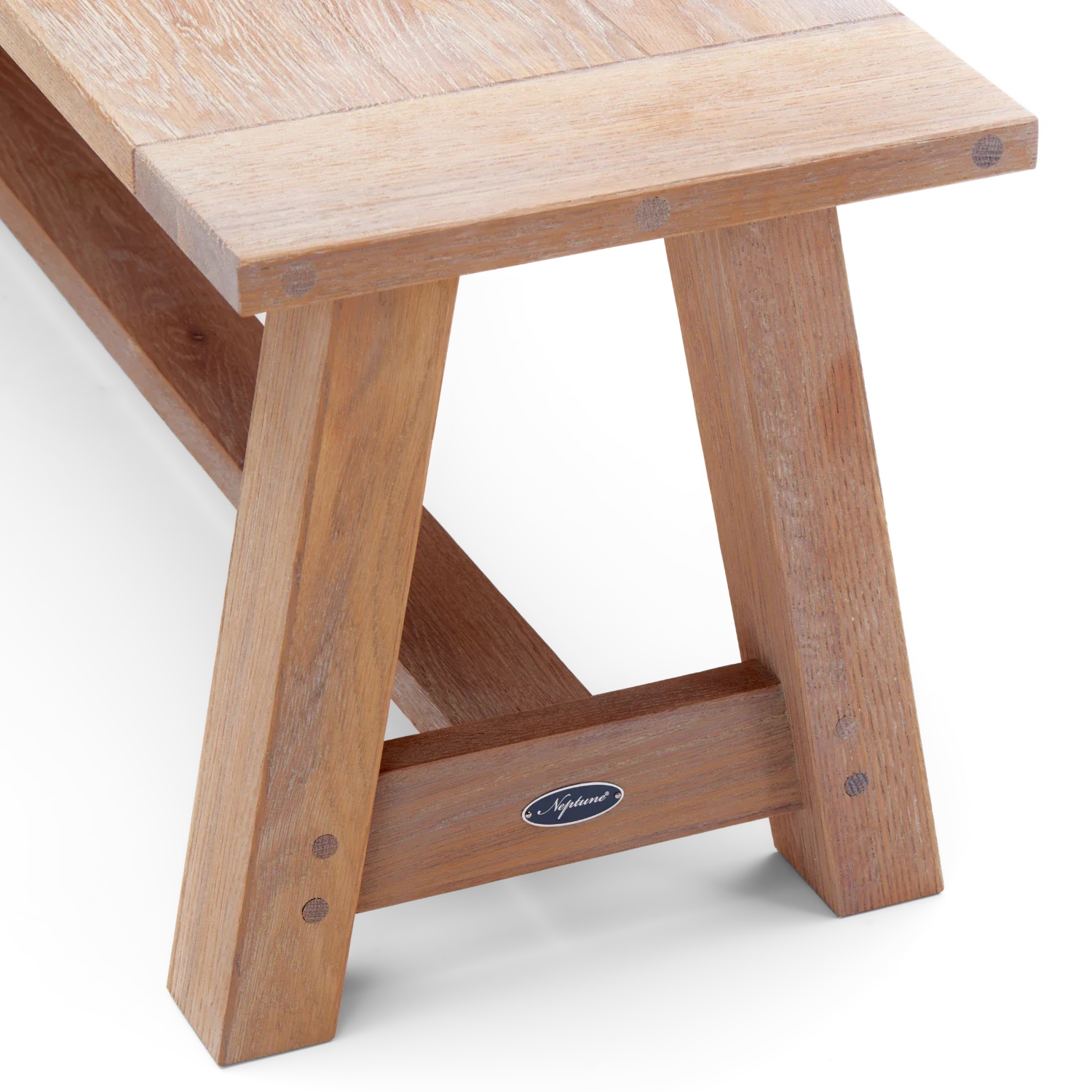 Neptune Furniture_Living & dining furniture_Dining & bar stools default Arundel 4-5 Seater Oak Dining Bench