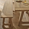 Neptune Furniture_Living & dining furniture_Dining & bar stools default Renewed Arundel 4-5 Seater Oak Dining Bench