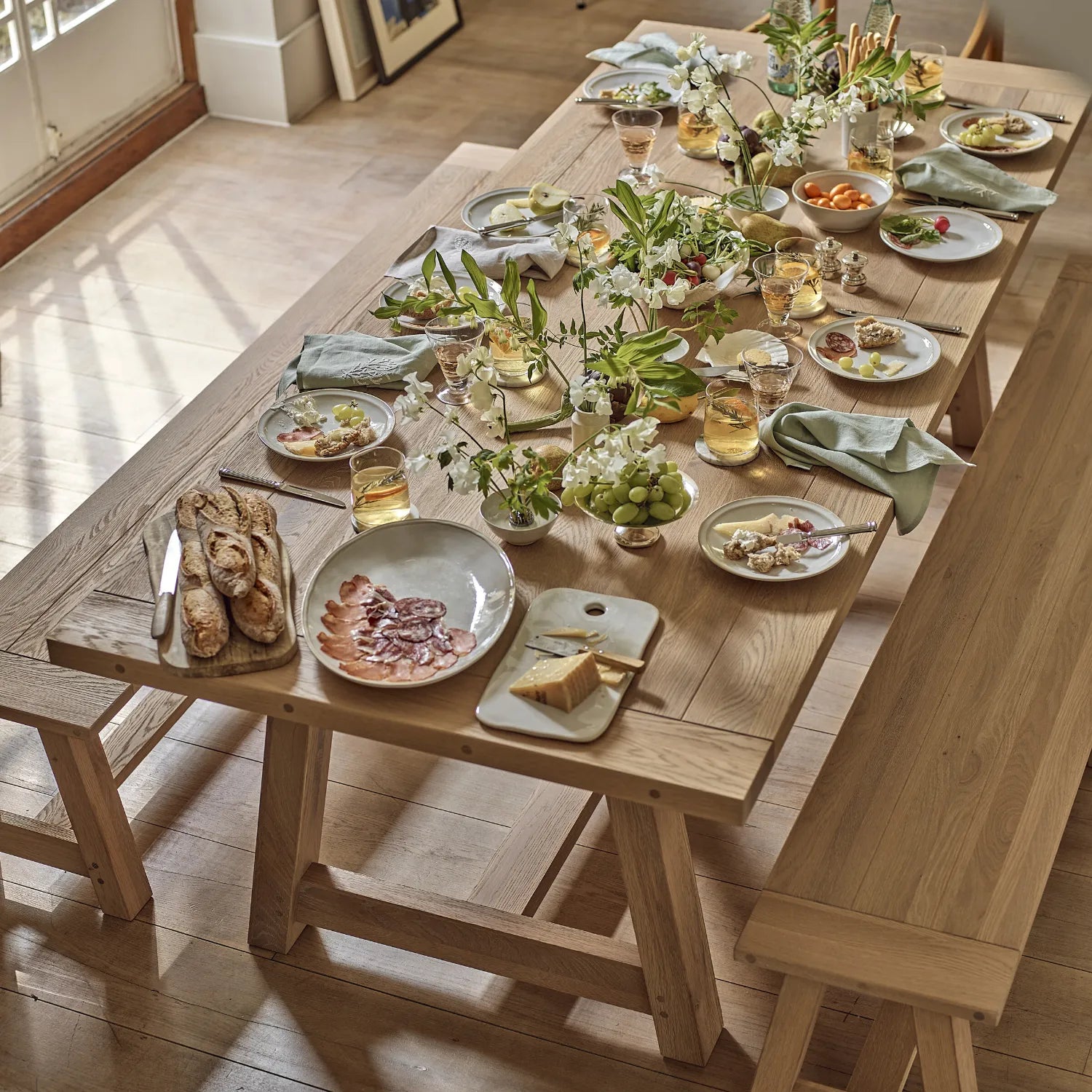 Neptune Furniture_Living & dining furniture_Dining tables default Arundel 8 Seater Oak Dining Table
