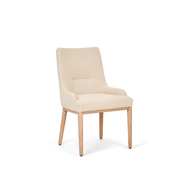 Ascot Dining Chair, Signature Linen Calico