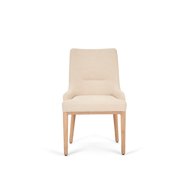 Ascot Dining Chair, Signature Linen Calico