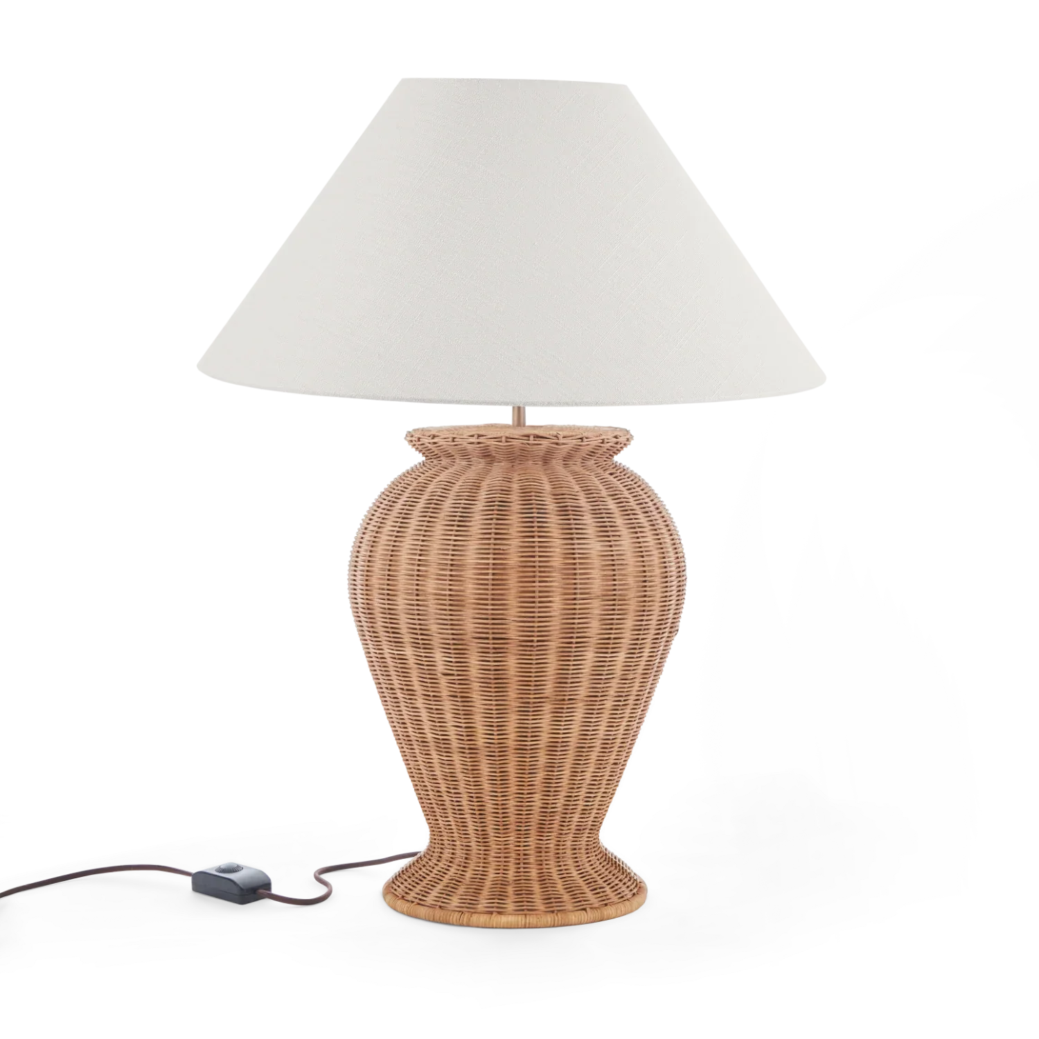 Neptune Accessories_Lighting_Table lamps Athena Large Rattan Table Lamp