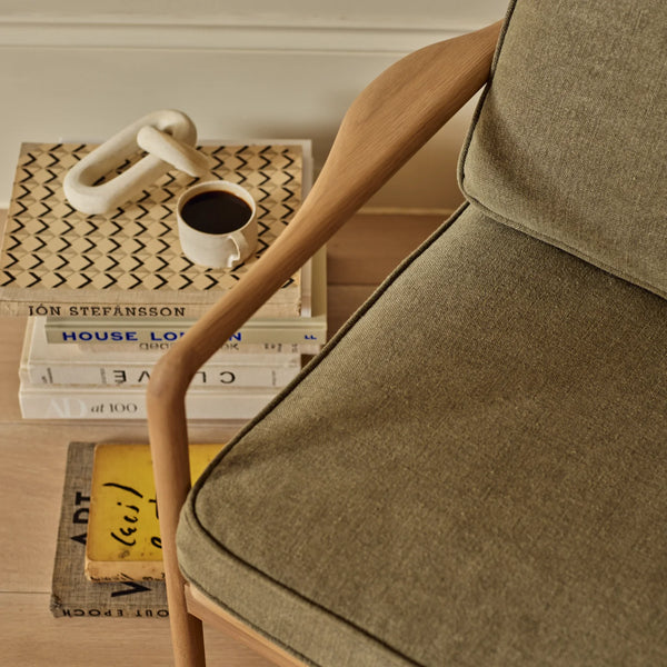 Neptune Furniture_Upholstery_Accent & arm chairs default Audley Armchair, Signature Linen Moss