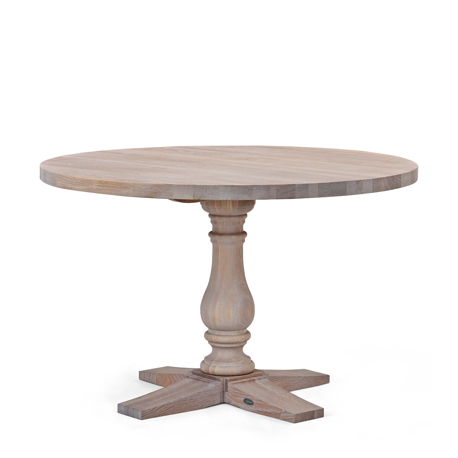 Neptune Furniture_Living & dining furniture_Dining tables default Balmoral 4 Seater Round Dining Table, Seasoned Oak