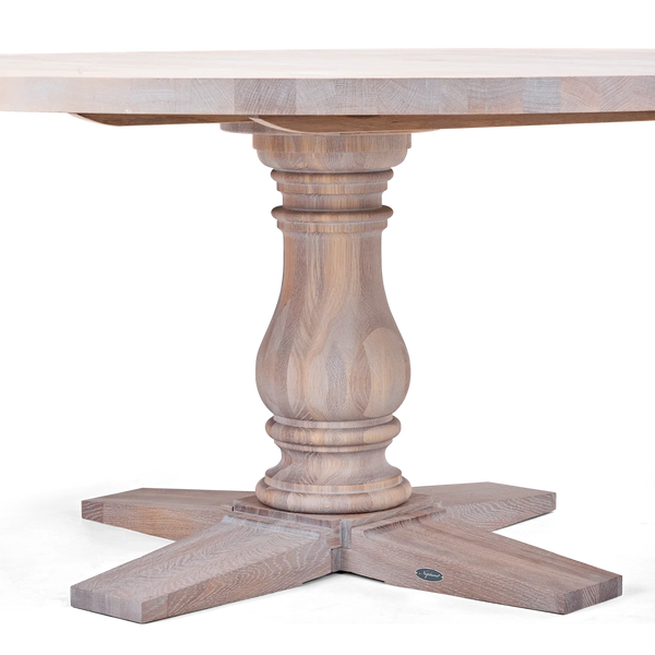 Neptune Furniture_Living & dining furniture_Dining tables default Balmoral 6 Seater Round Dining Table, Seasoned Oak