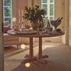 Battersea 6 Seater Round Oak Dining Table