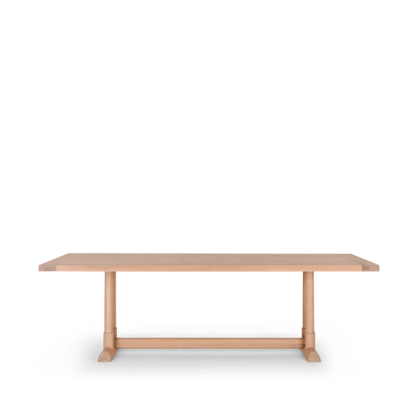 Neptune Battersea 8 Seater Oak Dining Table front view