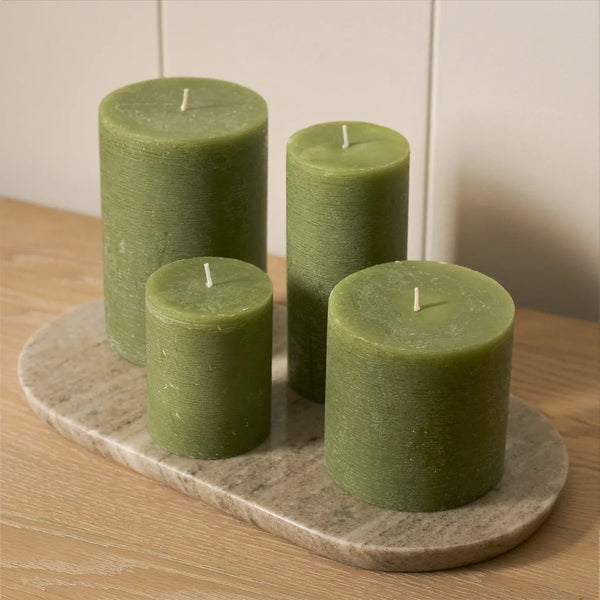 Blyton Pillar Candle, Nettle