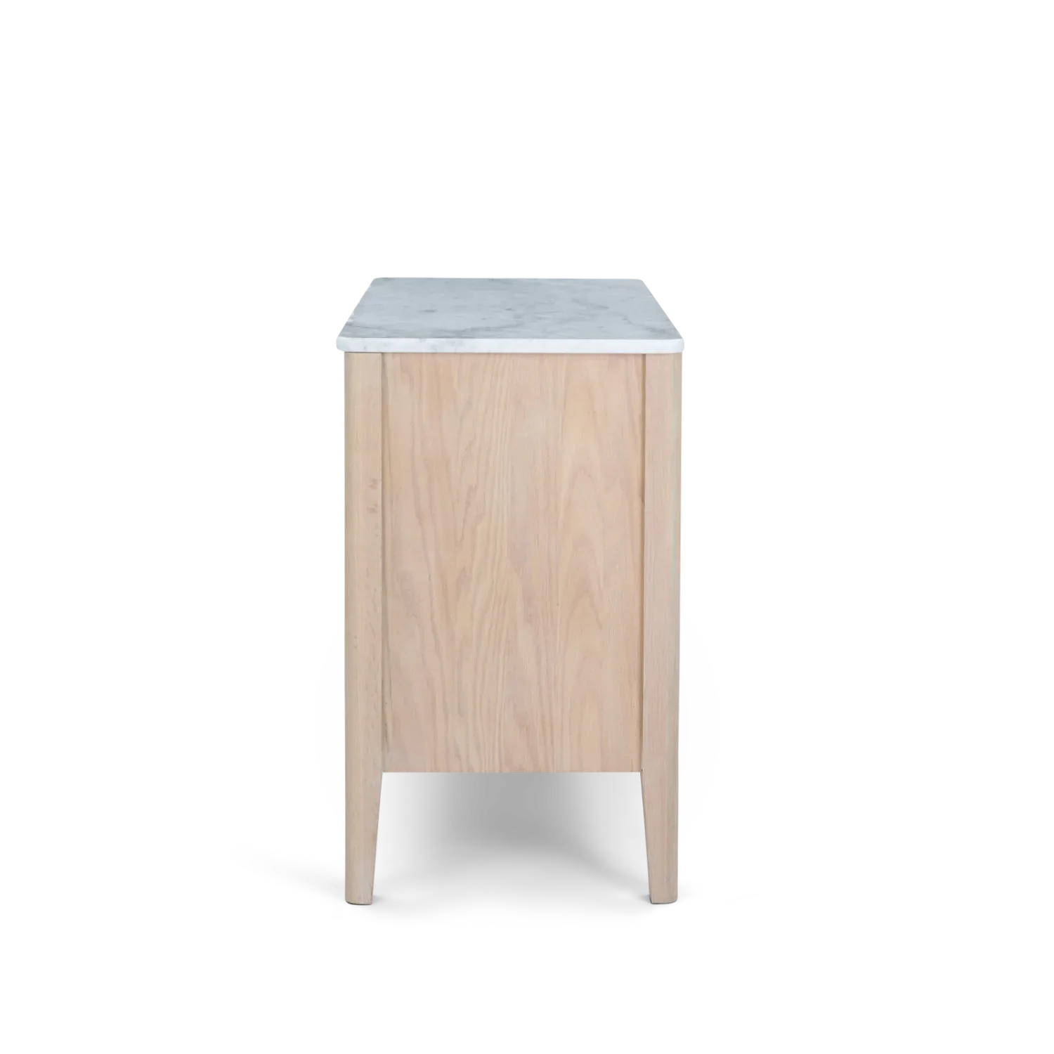 Neptune Kitchen_Kitchen furniture_Kitchen free standing default Borough Freestanding Oak Pan Drawer with Marble Top