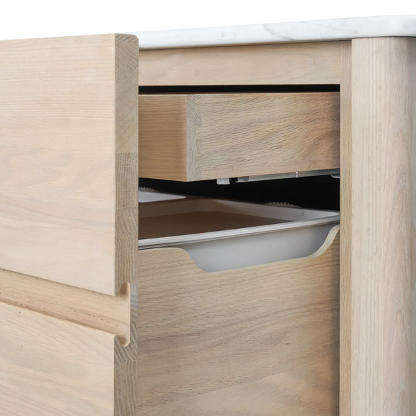 Neptune Kitchen_Kitchen furniture_Kitchen free standing default Borough Oak Freestanding Undermount Kitchen Washstand