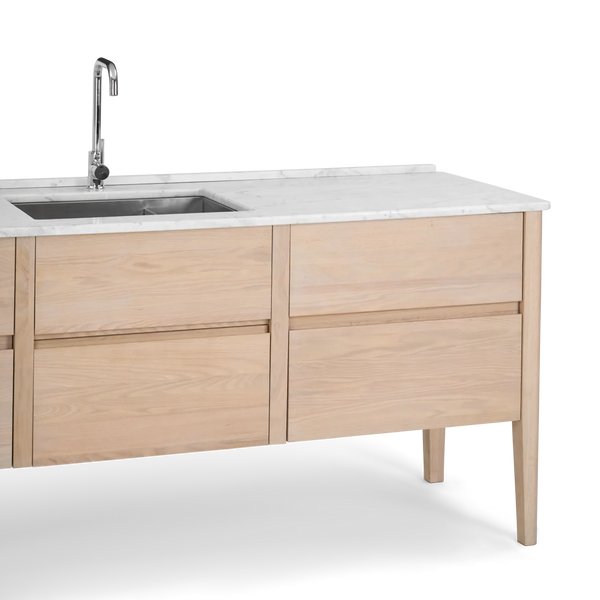 Neptune Kitchen_Kitchen furniture_Kitchen free standing default Borough Oak Freestanding Undermount Kitchen Washstand