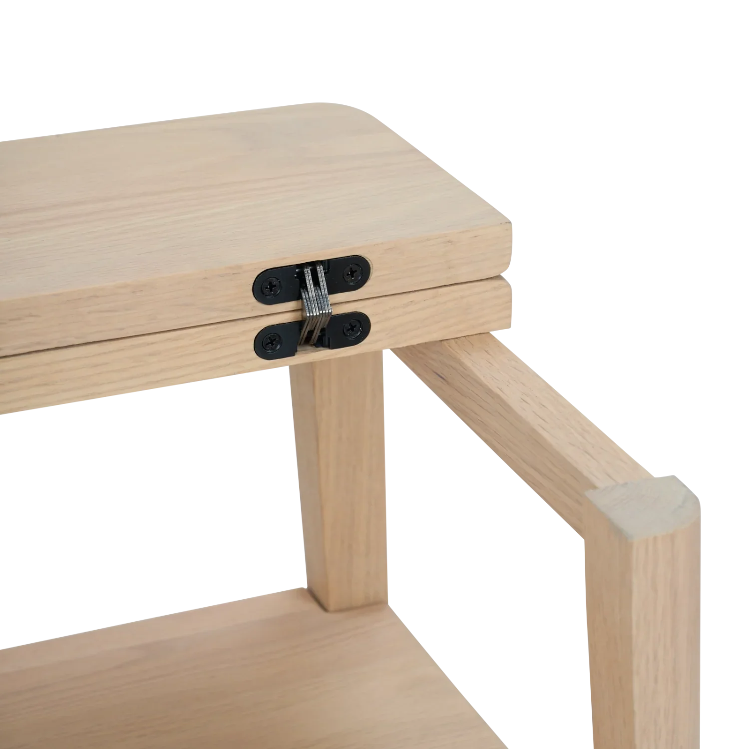 Neptune Furniture_Kitchen furniture_Kitchen other default Borough Oak Folding Step Stool