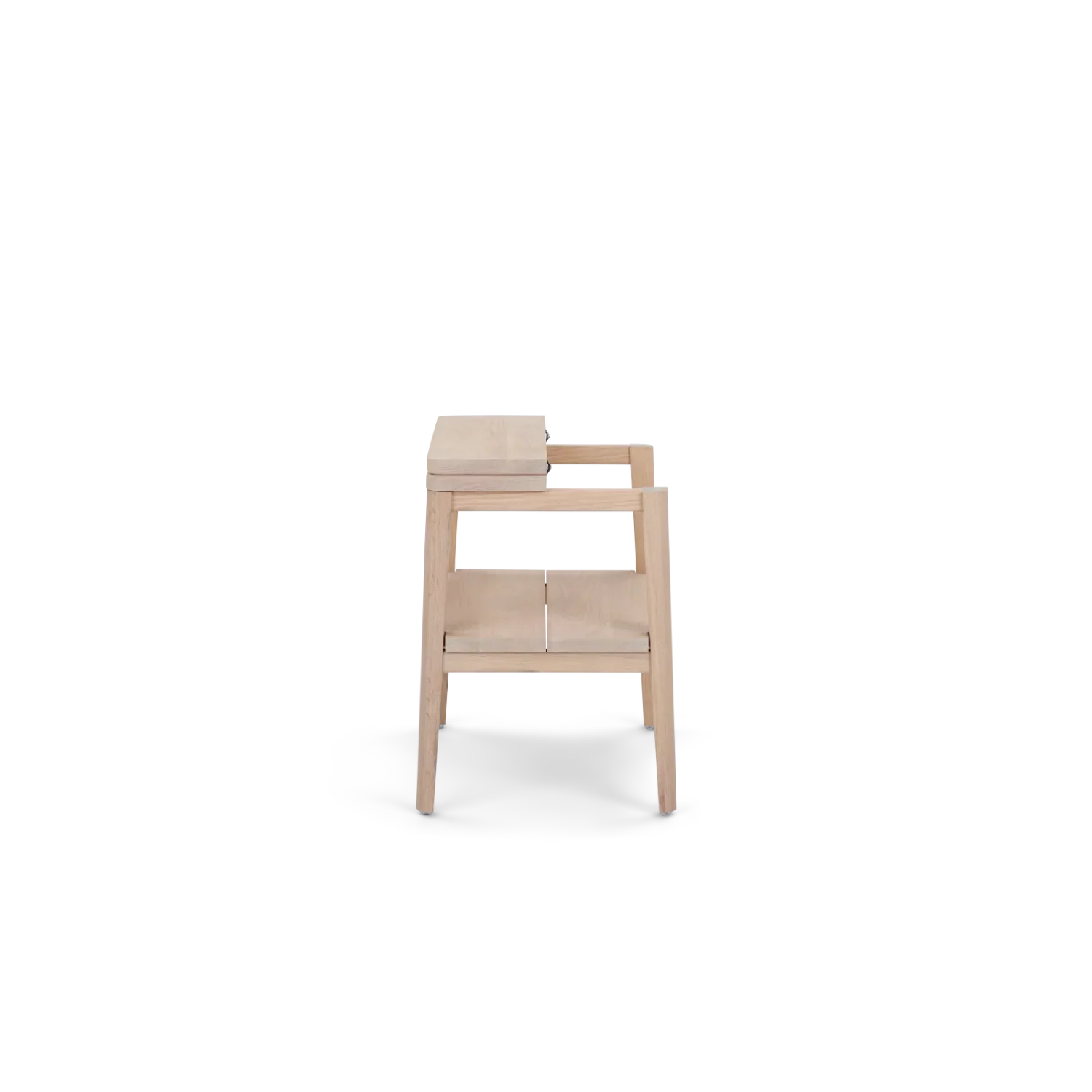 Neptune Furniture_Kitchen furniture_Kitchen other default Borough Oak Folding Step Stool
