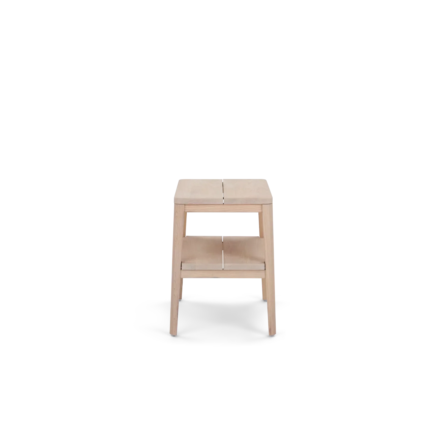 Neptune Furniture_Kitchen furniture_Kitchen other default Borough Oak Folding Step Stool