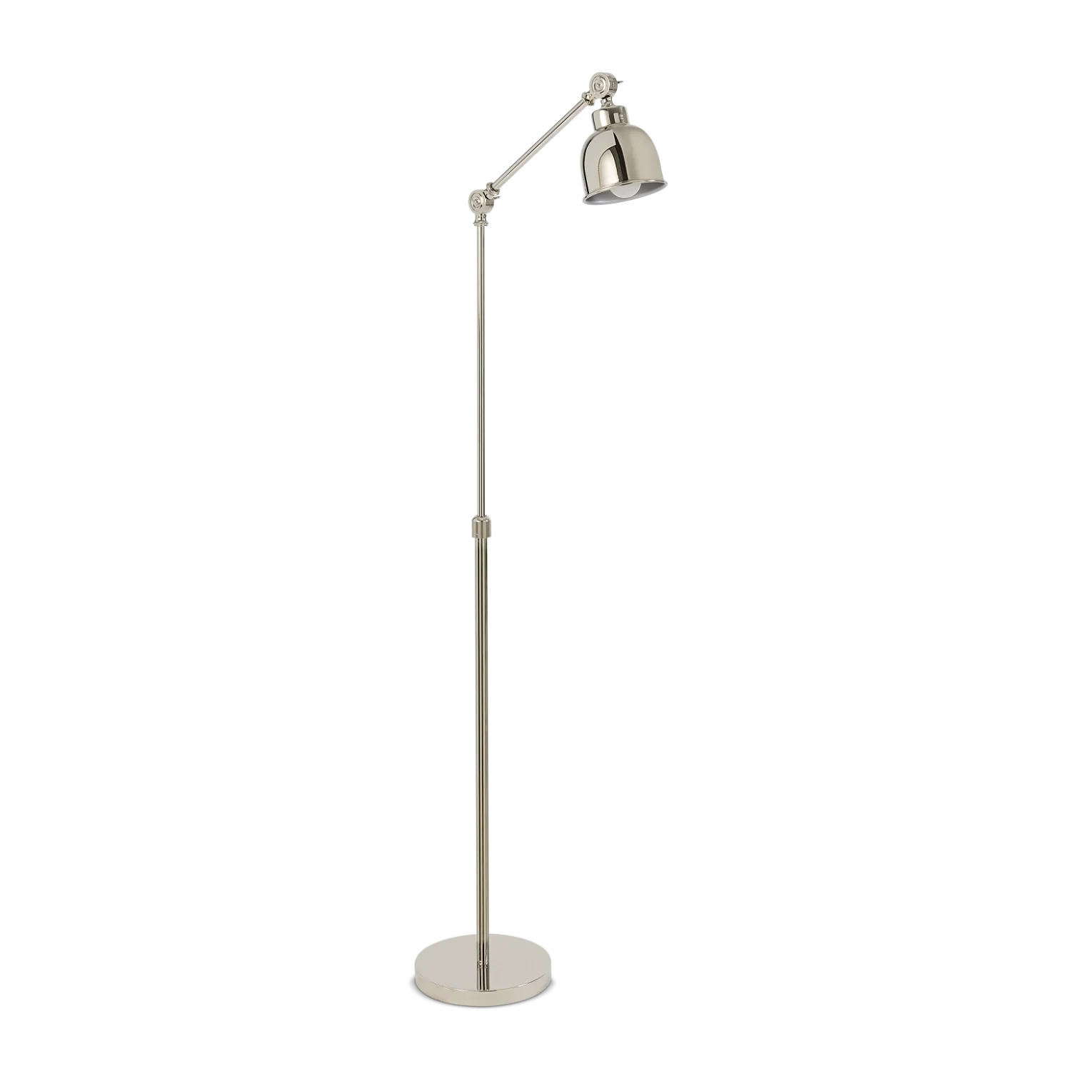 Neptune Accessories_Lighting_Floor lamps default Brompton Nickel Reading Floor Lamp