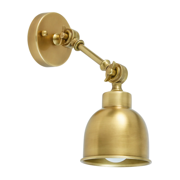 Neptune Accessories_Lighting_Wall lights default Brompton Wall Light, Small, Brass