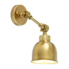 Neptune Accessories_Lighting_Wall lights default Brompton Wall Light, Small, Brass