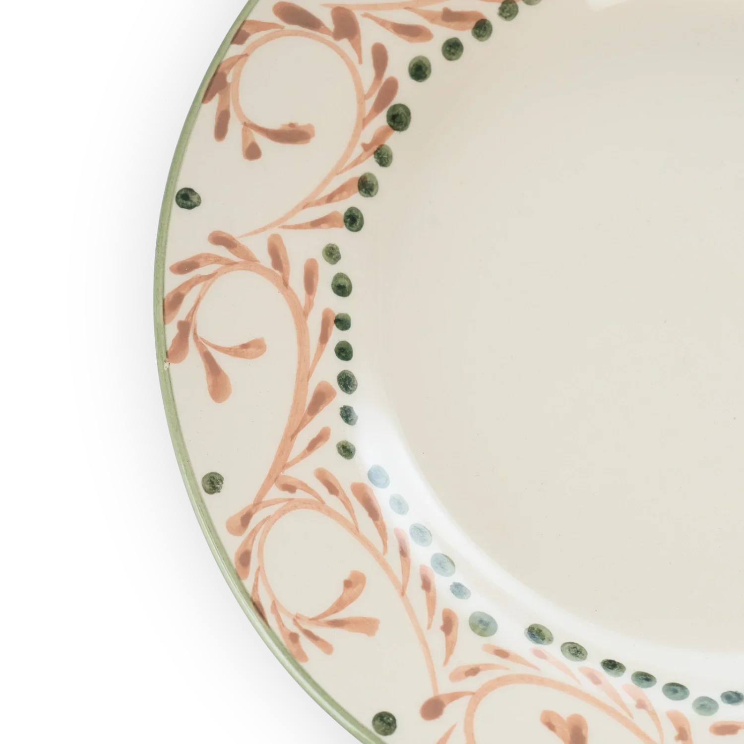 Neptune Accessories_Tabletop_Dinnerware default Callington Spiral Leaf Dessert Plate