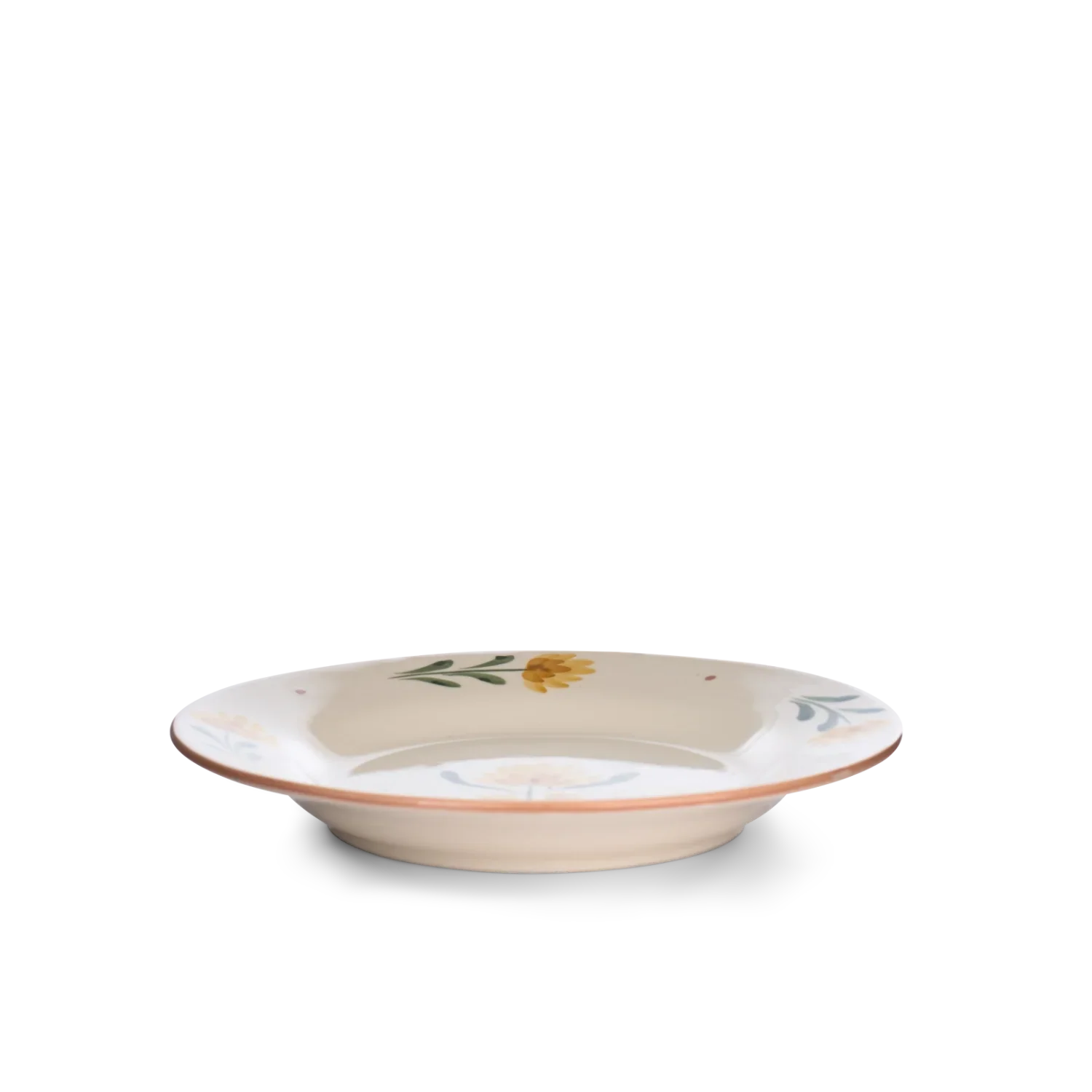 Neptune Accessories_Tabletop_Dinnerware default Callington Dessert Plate, Yellow Flower