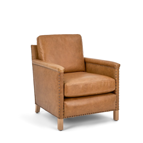 Neptune Furniture_Upholstery_Accent chairs default Caspar Leather Armchair