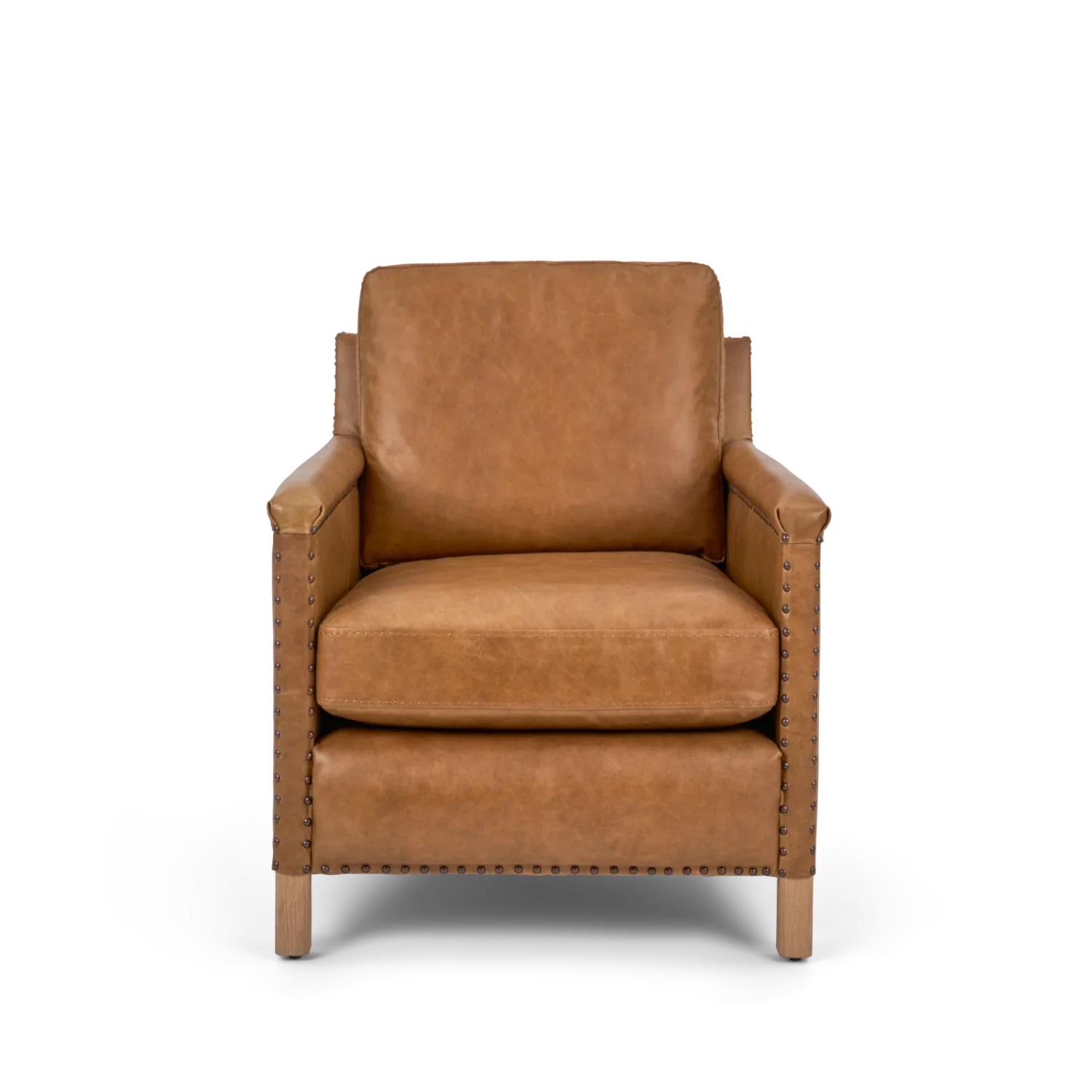 Neptune Furniture_Upholstery_Accent chairs default Caspar Leather Armchair