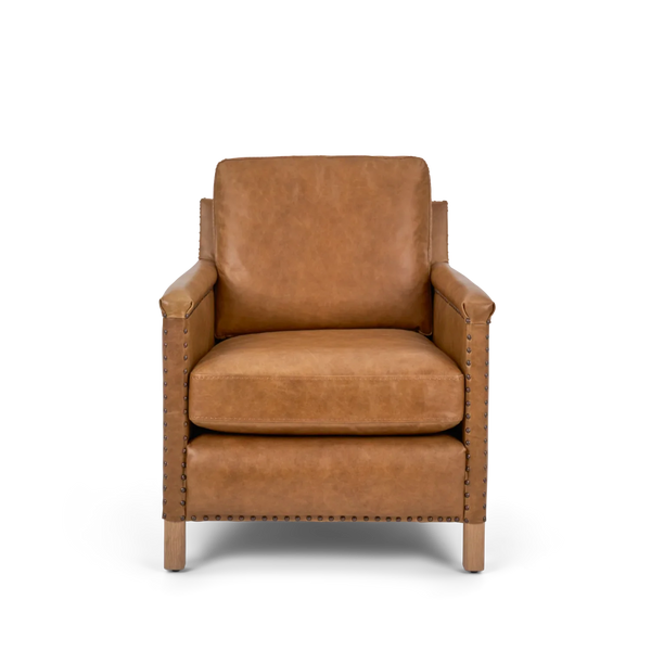 Neptune Furniture_Upholstery_Accent chairs default Caspar Leather Armchair