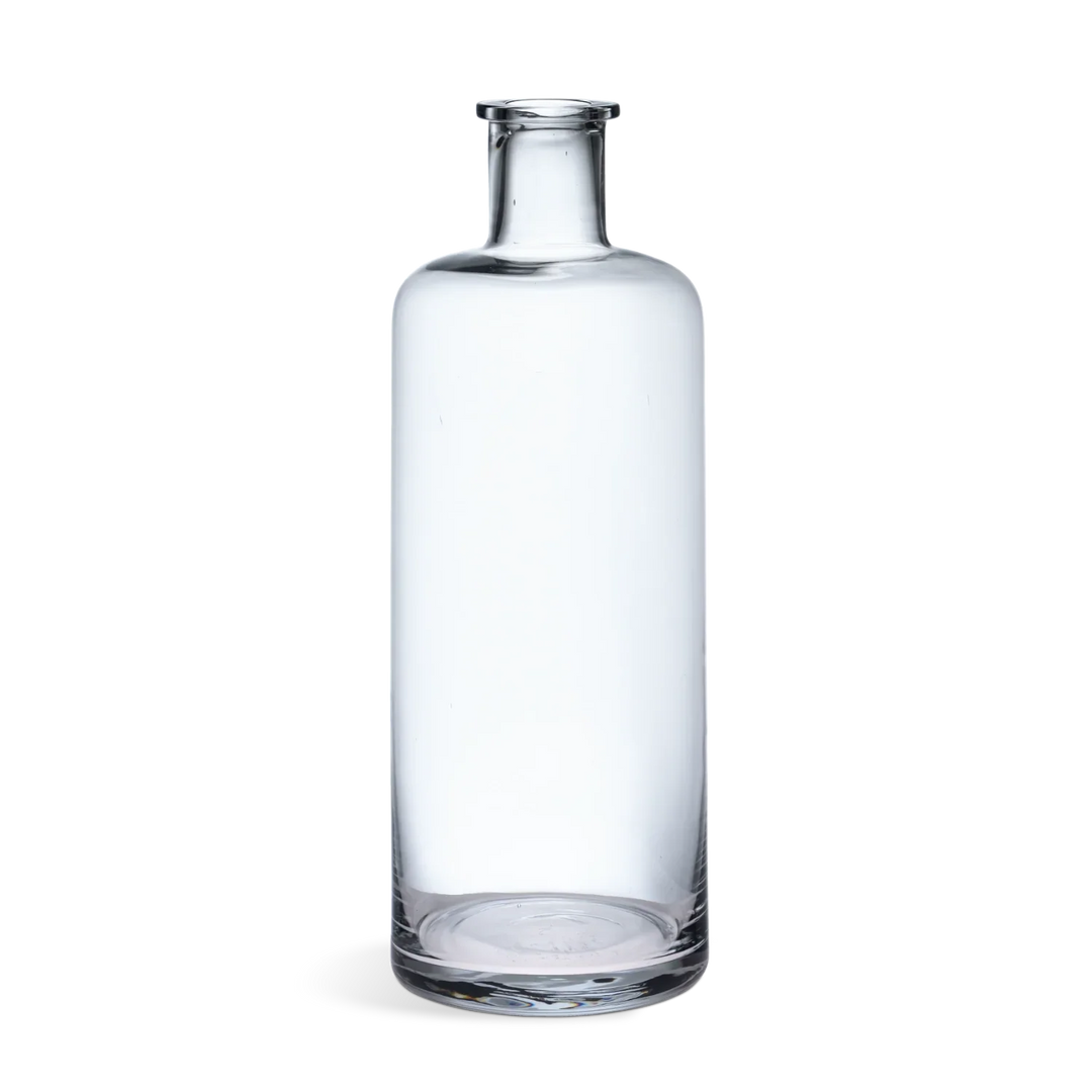 Castleford Tall Glass Bottle Vase, Clear – Neptune