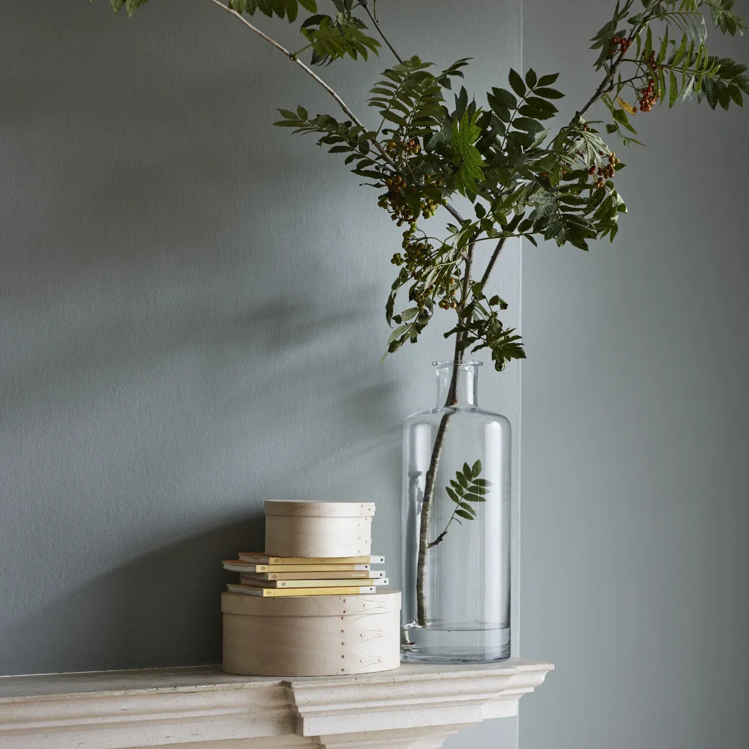 Neptune Accessories_Living accessories_Decorative accessories default Castleford Tall Glass Bottle Vase, Clear