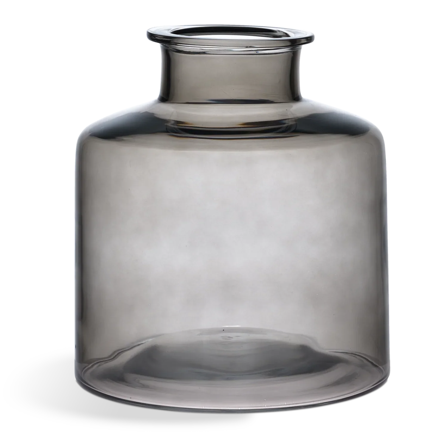 Neptune Accessories_Living accessories_Decorative accessories default Castleford Wide Glass Bottle Vase, Grey