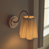 Neptune Accessories_Lighting_Wall lights default Cecile Gathered Linen Wall Light