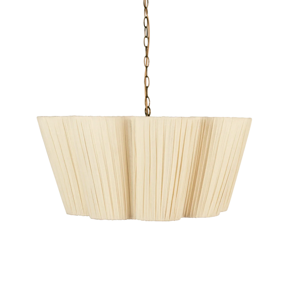 Neptune Accessories_Lighting_Pendants default Cecile Large Gathered Linen Pendant Light