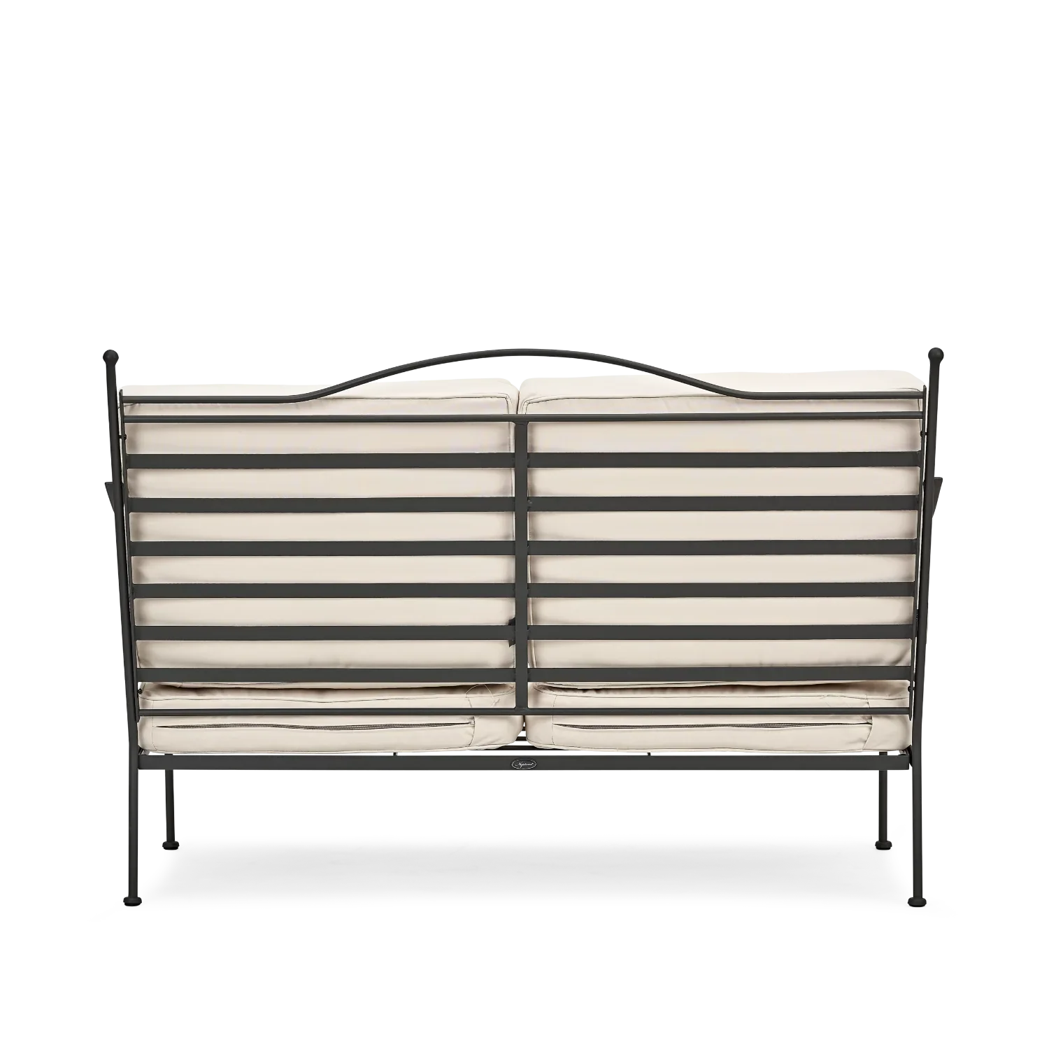 Neptune Seasonal_Garden_Outdoor sofas and relaxed chairs default Cheltenham 2 Seater Metal Garden Sofa, Natural